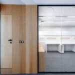 پارتیشن شیشه ای محیط اداری