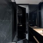 پارتیشن شیشه ایی سرویس بهداشتی