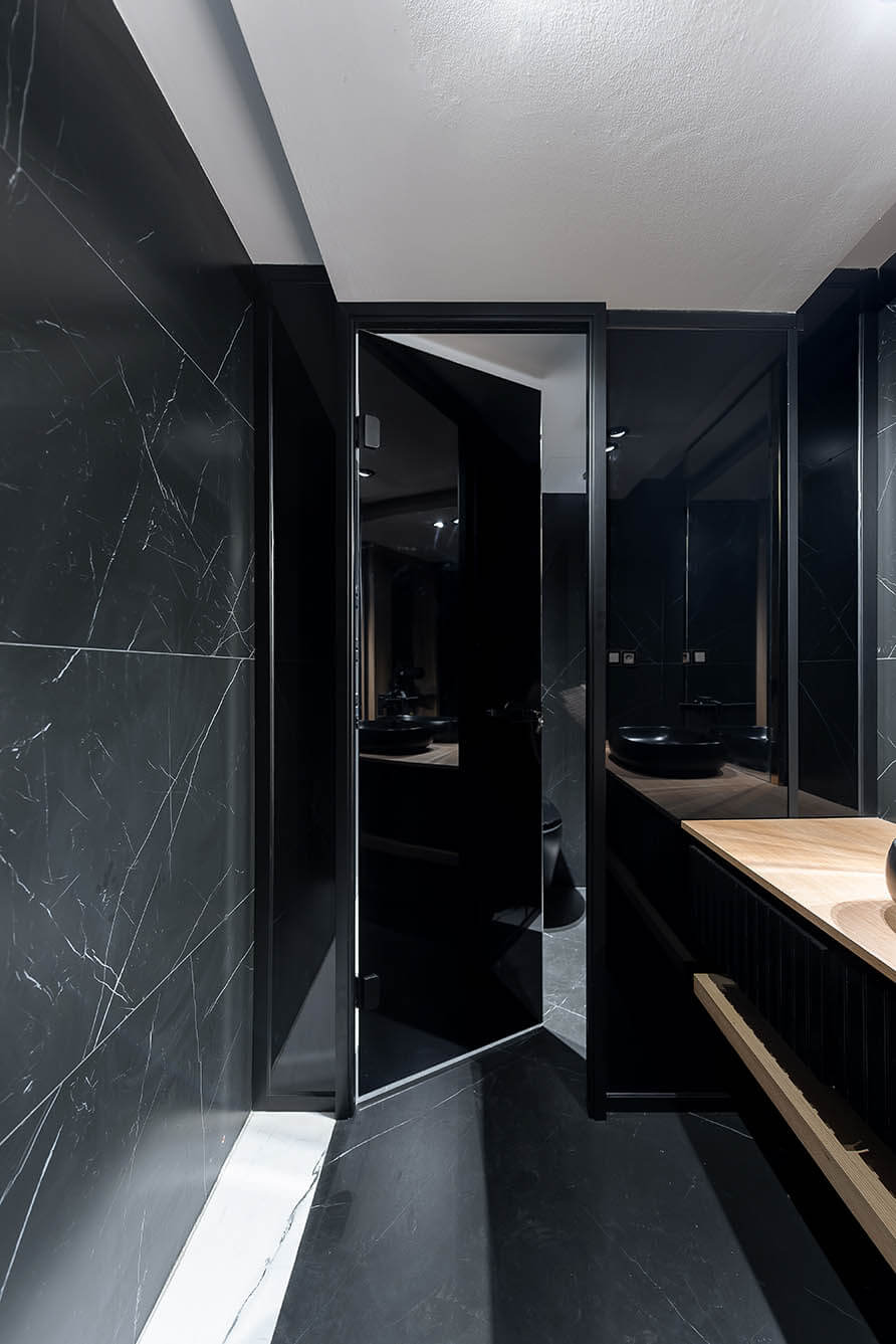 پارتیشن شیشه ایی سرویس بهداشتی