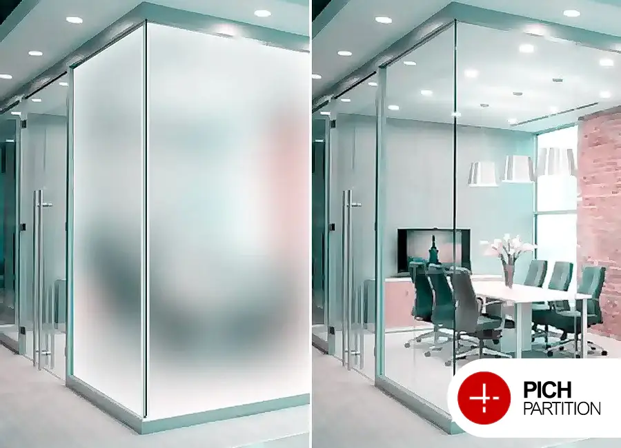 پارتیشن شیشه‌ای هوشمند