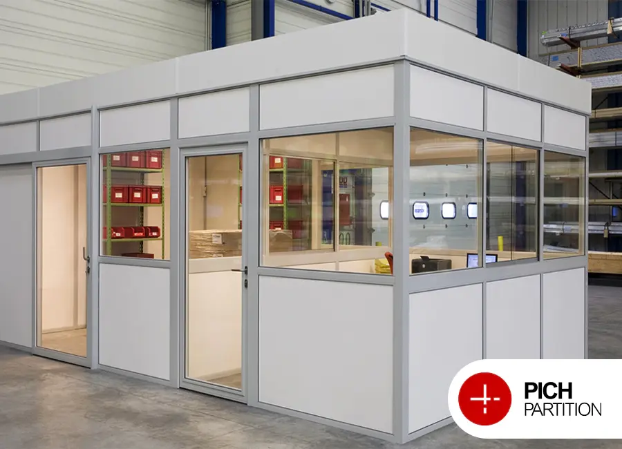 پارتیشن آلومینیومی بانک