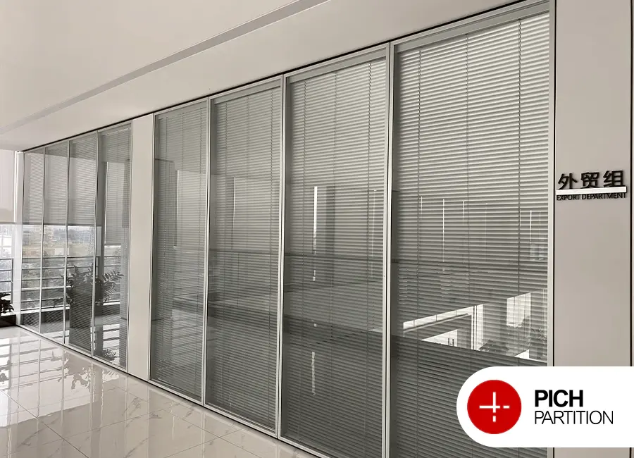 پارتیشن ترکیبی شیشه + متال مش