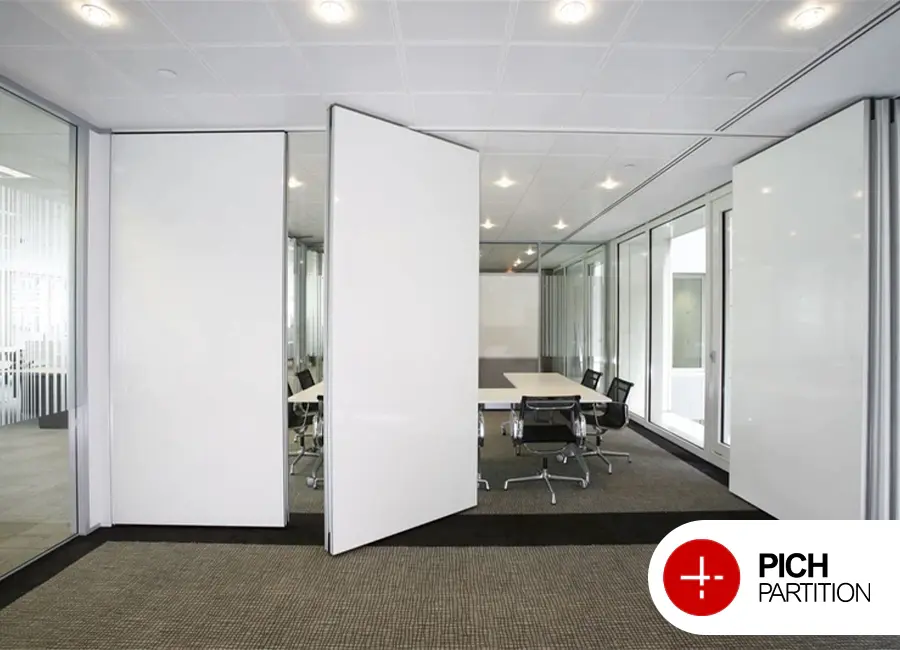 پارتیشن متحرک فضای اشتراکی