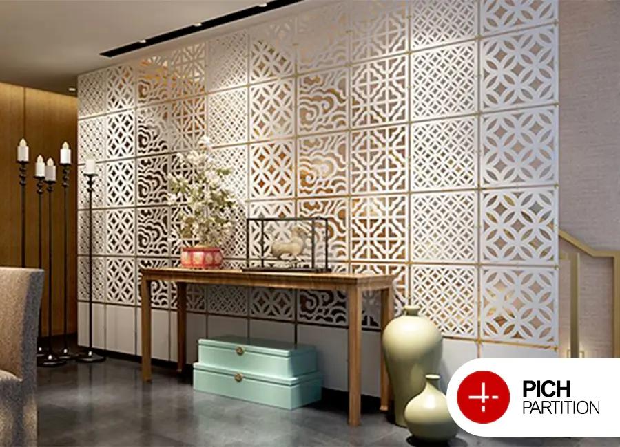 پارتیشن فایبرگلاس طرحدار