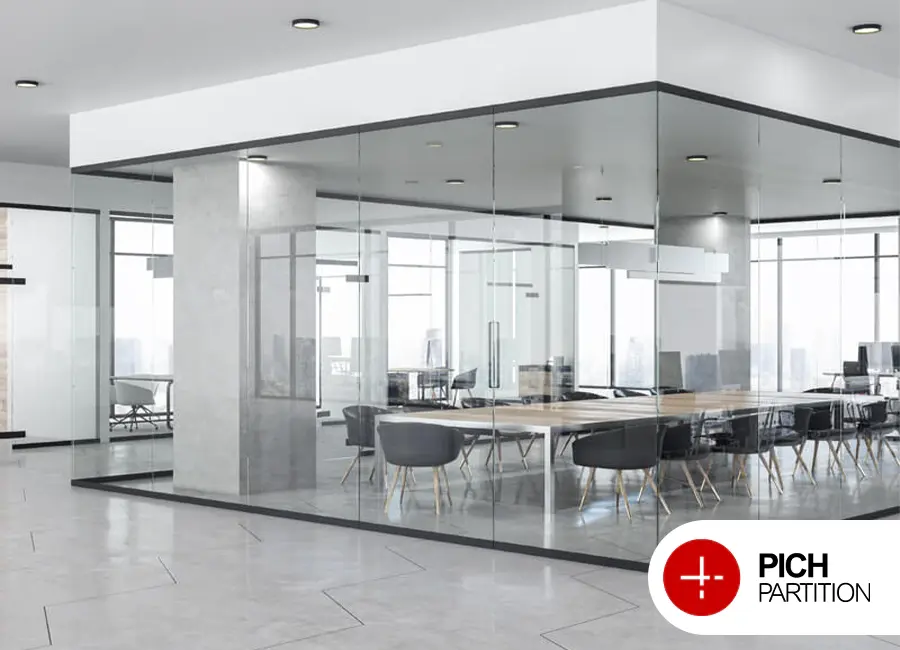 تفاوت پارتیشن شیشهای مات و شفاف