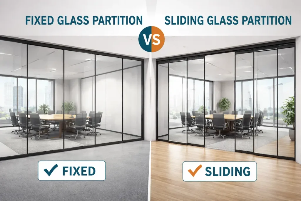 پارتیشن ثابت در مقابل پارتیشن متحرک